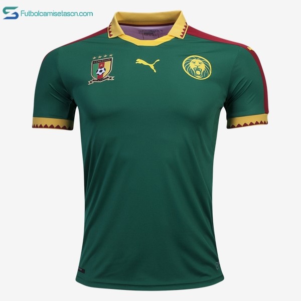 Camiseta Camerún 1ª 2017